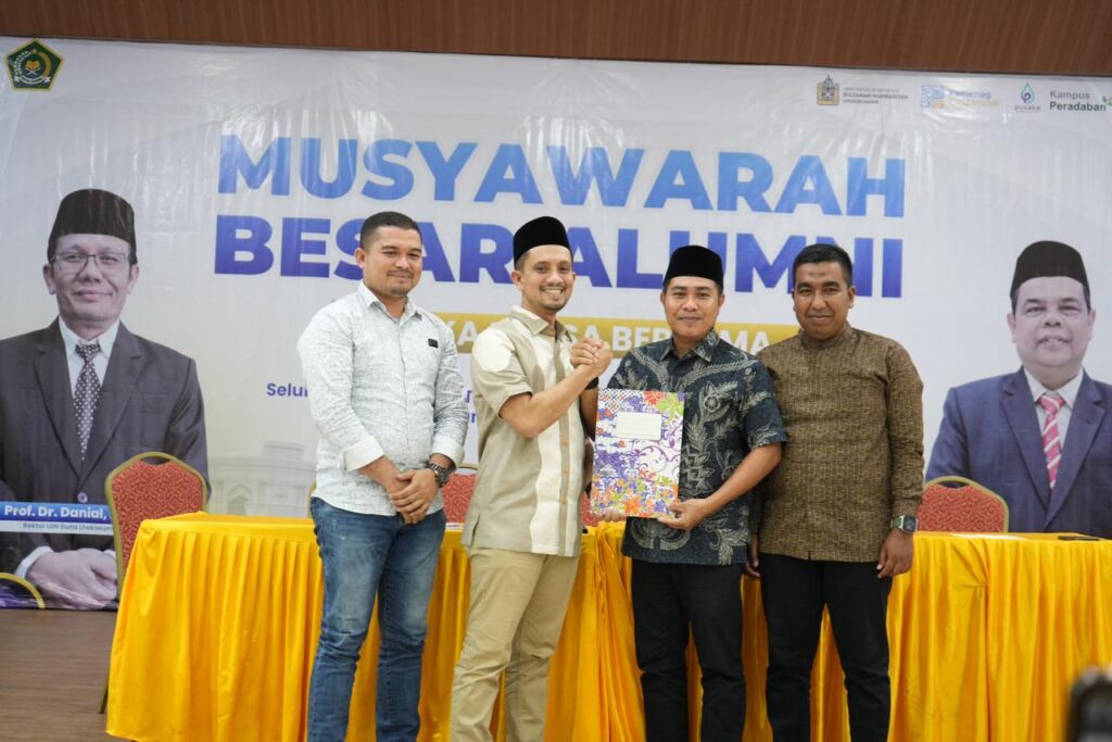 Adam Nahkodai Ikatan Alumni UIN Sultanah Nahrasiyah Lhokseumawe