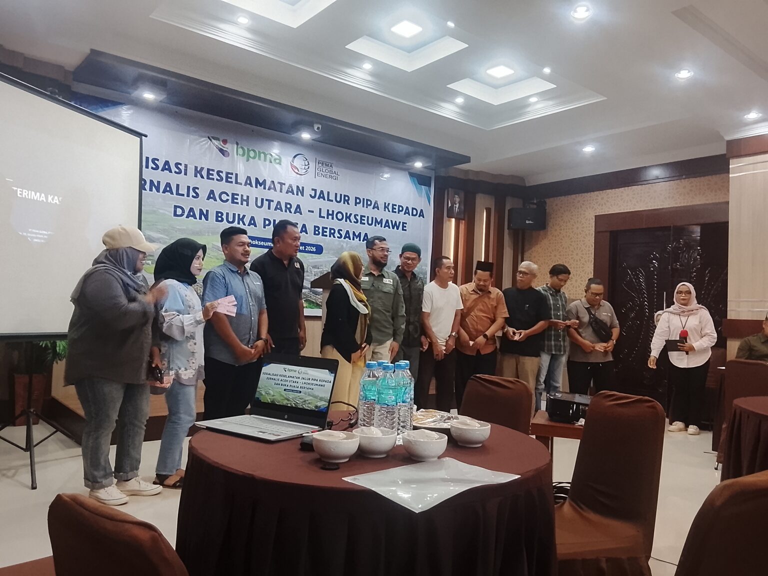 Perkuat Edukasi Publik, BPMA Libatkan Wartawan dalam Sosialisasi Keselamatan Jalur Pipa