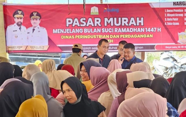 CATATAN SUKSES: Dampak Nyata Pasar Murah Instruksi Mualem Masih Dirasakan Masyarakat Aceh Sampai selesai Idul Fitri